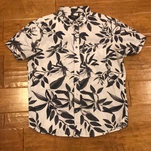 Floarl Button Down Shirt